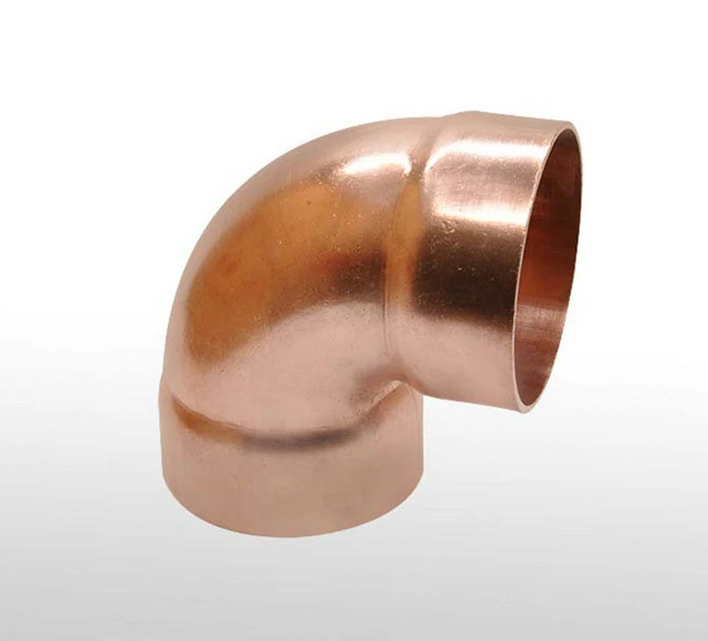 

90 Degree Elbow Copper End Feed Plumbing Pipe Fitting internal Size:25mm 28mm 32mm 35mm 38mm