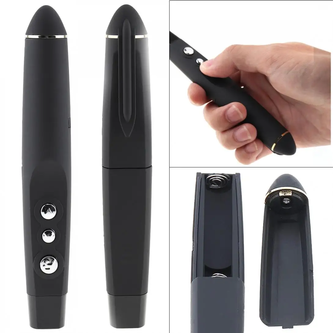 

TB-08 Multi-function 2.4G Wireless Presenter Remote Control Flip Pen with Wireless Control and Receiver for Projector PC Laptop