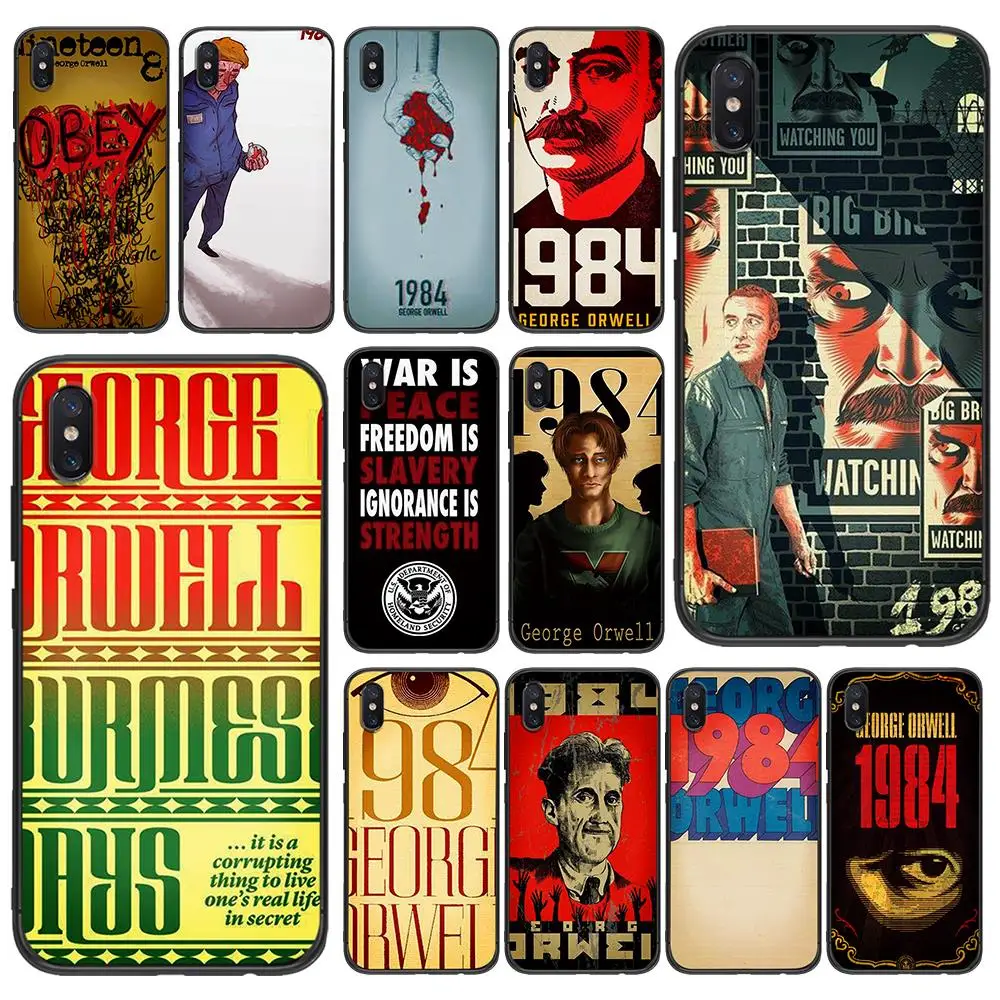 1984 Orwell книга Новый Мягкий ТПУ для Xiaomi Redmi Mi6 8 9 A1 A2 F1 Plus чехол 5/5 M8 Lite силиконовый