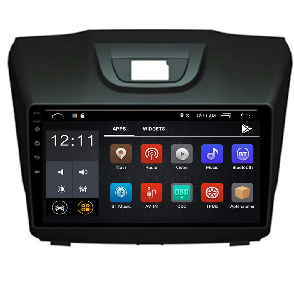 Top Android 9.0 Car DVD Player For Chevrolet Holden S10 TRAILBLAZER COLORADO ISUZU DMAX GPS Radio Audio Multimedia Stereo 1