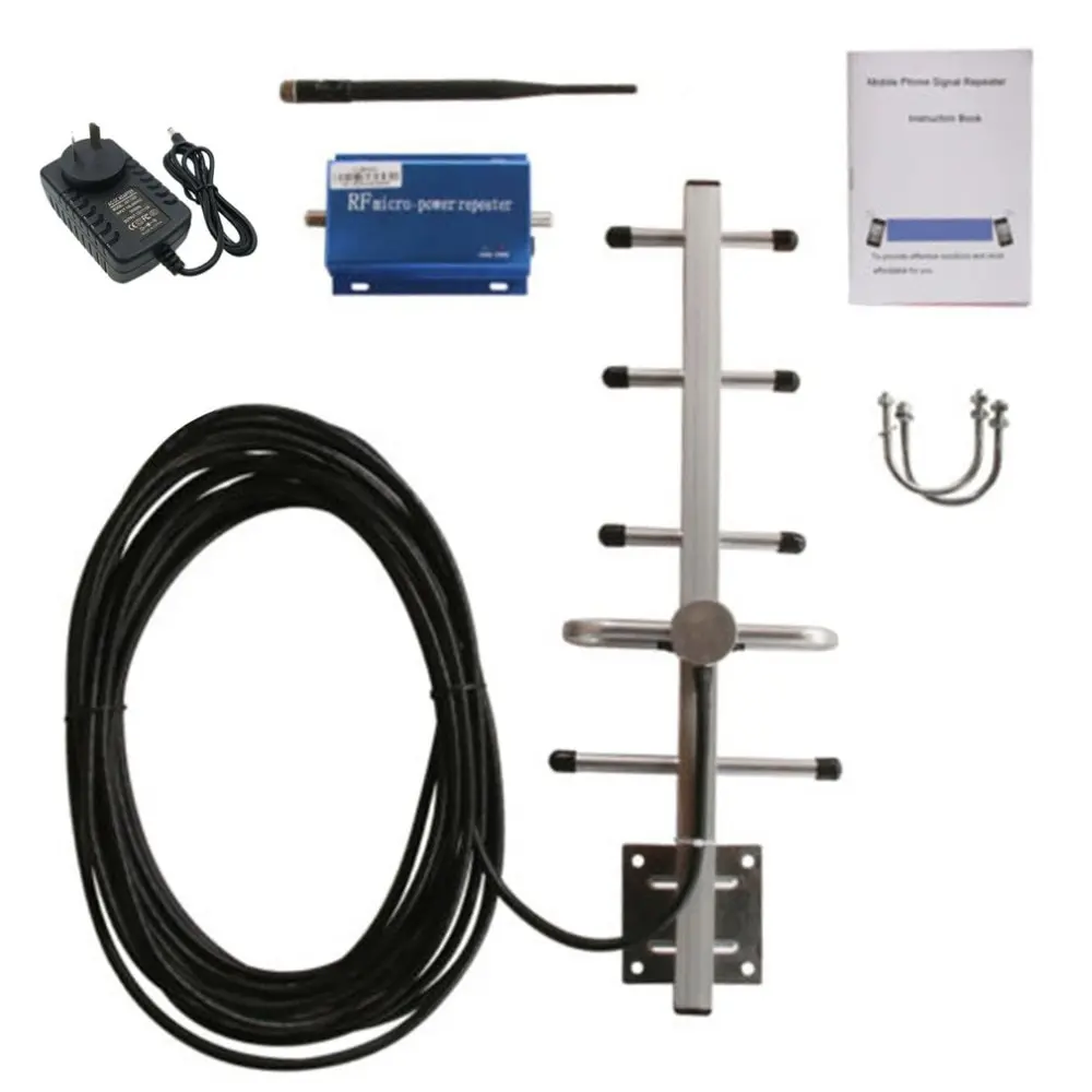 

Professional GSM 900MHZ External Outdoor Repeater Signal Amplifier Portable Size Mobile Phone Signal Amplifier