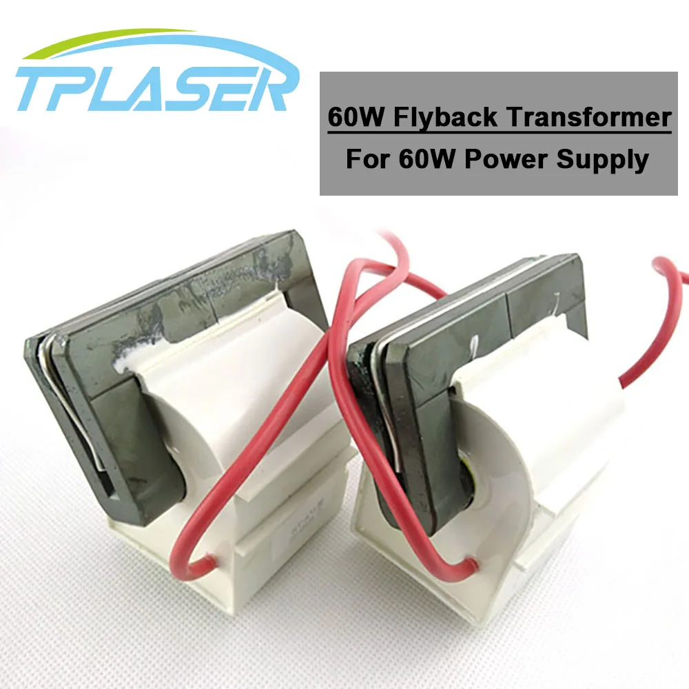 60W Laser Power Supply High Voltage Flyback Transformer for CO2 Engraving and Cutting Machine | Инструменты