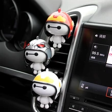 Мультяшные фигурки, украшения, освежители автомобилей, автомобильный ароматизатор, вентиляционный зажим, ароматизатор в авто, автомобильный диффузор, милый автомобильный Декор, интерьер