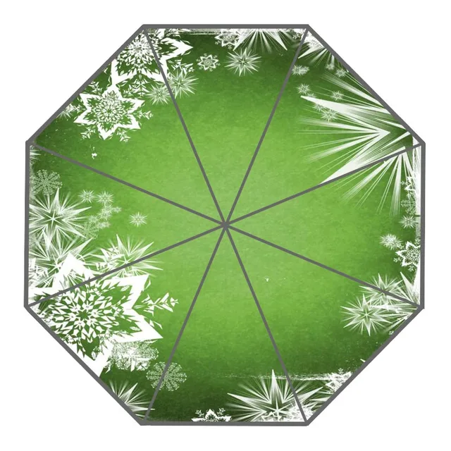 New Arrive Custom christmas snowflakes Umbrellas Creative Design High