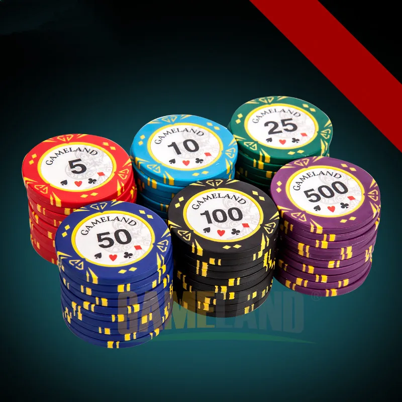 Фишки казино Monte Carlo Poker Фишки Для Покера Чип Металла Алмазов 14 г Клей+ Железо Техасский Холдем Покер Bingo Chips набор