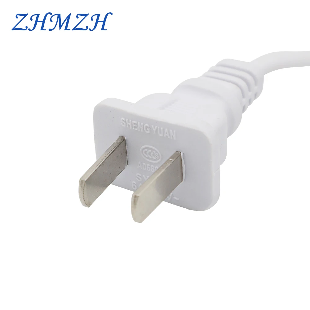 T4 T5 Switch Power Cord for LED lights & Fluorescent Lamp Extension Cords Power Cable Plug Adapter 1m
