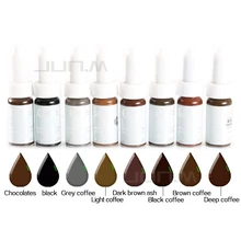 10ml High Quality Classical Permanent Makeup Ink Pigment Cream Eyebrow Professional Tattoo Color For Eyebrow