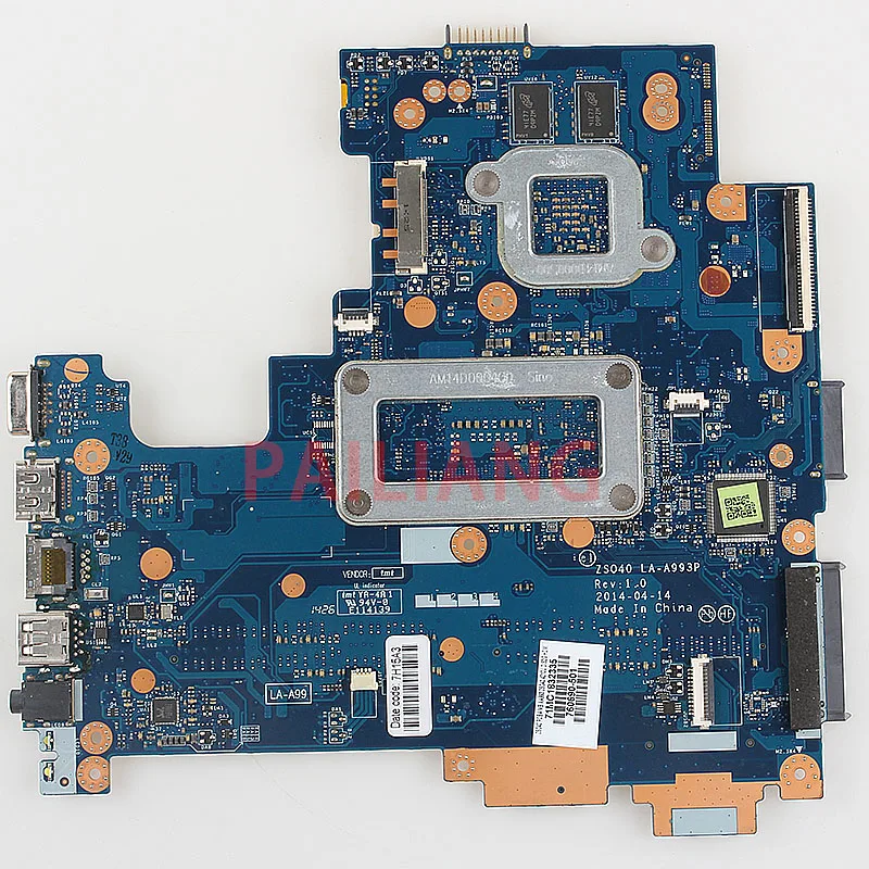 PAILIANG محمول لوحة رئيسية لأجهزة HP 14-R 240 G3 I5-4200U PC اللوحة الأم 760690-001 760690-501 ZS040 LA-A993P الكامل tesed DDR3