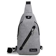 Новые модные унисекс сумки на одно плечо мужская повседневная нагрудная Сумка многофункциональная сумка через плечо женская короткая сумка на ремне