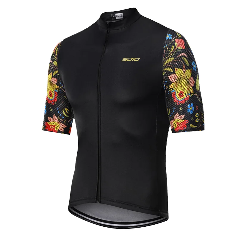 Maillot ciclismo Pro team Велоспорт Джерси с коротким рукавом комплект нагрудник шорты для мужчин bycicle летняя велосипедная одежда велосипед maillot 4D PAD - Цвет: picture color