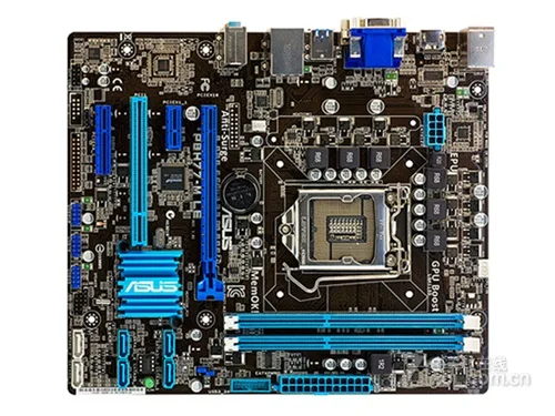 

original motherboard ASUS P8H77-M LE DDR3 LGA 1155 USB2.0 USB3.0 for I3 I5 I7 CPU 16GB H77 Desktop motherboard Free shipping