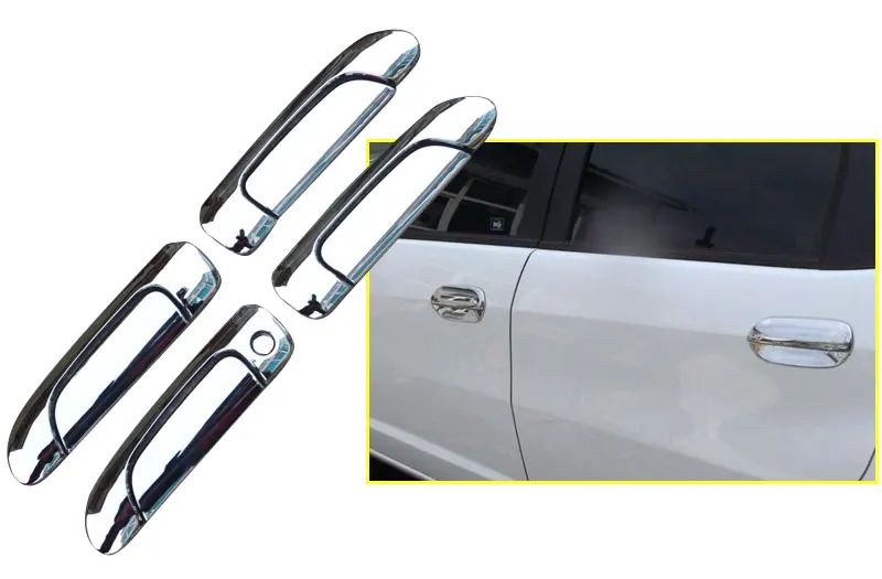 Хромированная дверная ручка не ржавеет для Honda City 2002 2008|chrome door handle|chrome doorchrome accessories