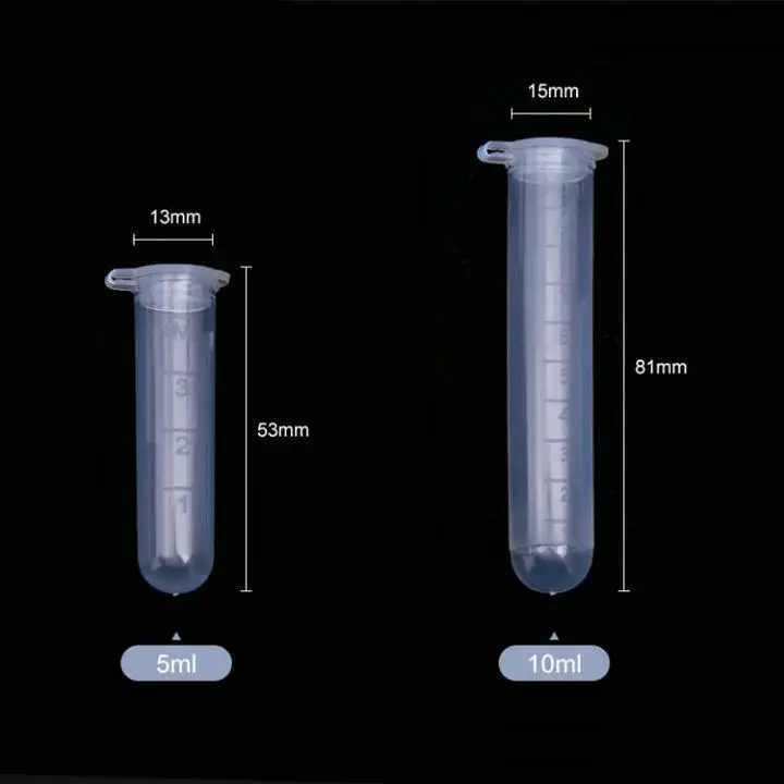 0,2/0,5/1,5/2/5/7/10 мл образец контейнер Тесты насосно-компрессорных труб флакон Пластик центрифужная пробирка с крышкой чехол-накладка на заднюю панель эксперимент