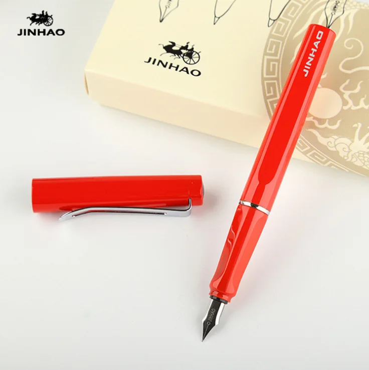 Jinhao 599 перо для перьевых ручек Канцелярские чернильные ручки fuente dolma kalem stylo каллиграфия ручка Роскошные милые офисные принадлежности набор