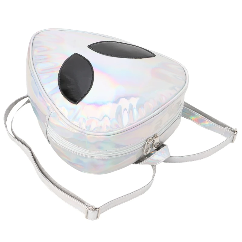 

Women Mini Holographic Hologram 918C Backpack School Shoulder Bag Travel Rucksack