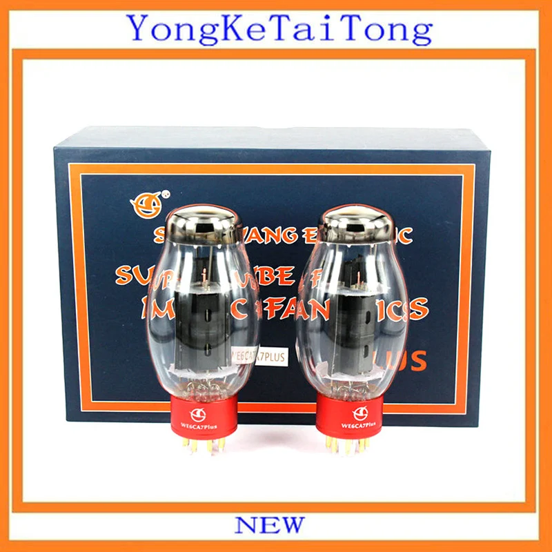 

2PCS SHUGUANG Tube WE6CA7 PLUS WE6CA7PLUS Vacuum Tube Replace EL34 EL34B 6P3P 6V6 6L6 6CA7 6CA7-Z Electron Tube