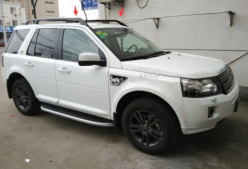 Утепленные крыша багажник рейлинге бар для freelander 2 2004-, оригинальная модель, гарантировует хорошее качество, 6 лет опыт внедорожник