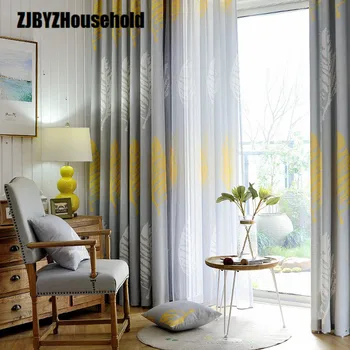 

American Country Style Curtains for Living Dining Room Bedroom
