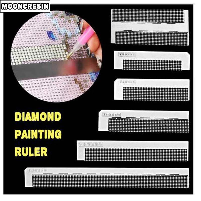 Diamond-Embroidery-Paste-Sticker-Dotting-Rhinestone-Point-Anti-stick-Drilling-Ruler-Tools-DIY-Diamond-Painting-Accessory