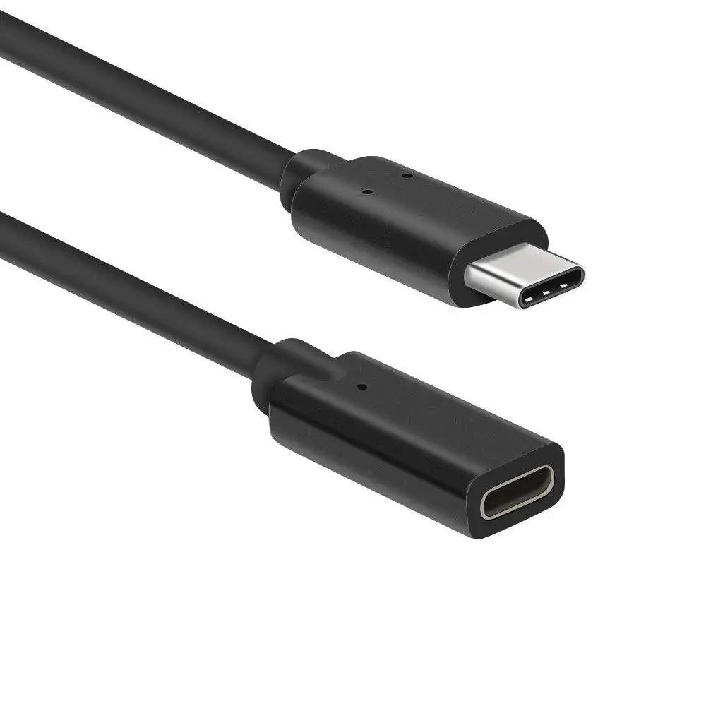 30 см usb type C кабель-удлинитель USB 3,1 USB-C для мужчин и женщин удлиняющий провод удлинитель шнур разъем док-станция для MacBook и Google