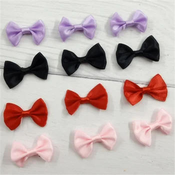 

6 Pcs / Lot Sweet Color Mini Small Bow Hair Clips Hair Straps Baby Safety Pins For Kids Girls Kids Hair Accessories