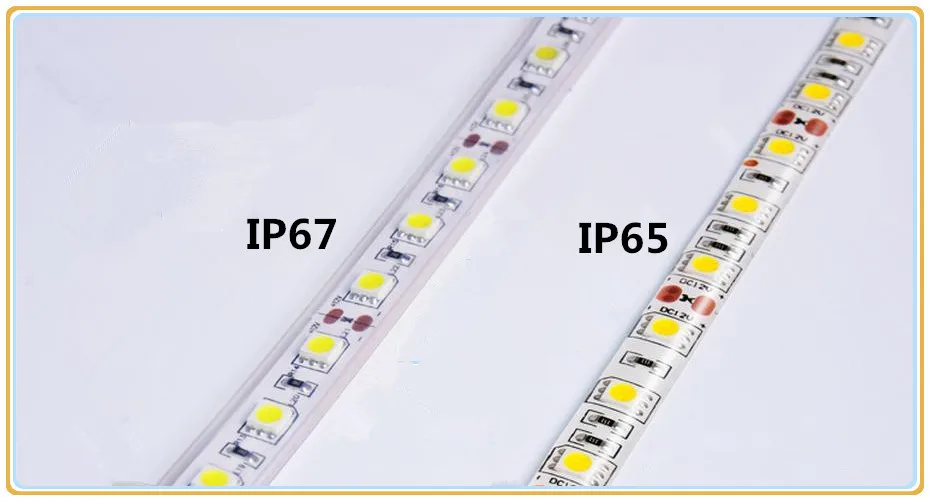 Светодиодный светильник 5 М 5050 SMD с накладными полосками, предпочтительный для проекта DC 12 В/24 В белый/теплый белый/красный/зеленый/синий IP20/IP65/IP67(водонепроницаемый