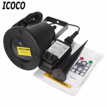 R& G светодиодный лазерный проектор свет и дистанционное управление водонепроницаемый сценический свет для наружного ландшафтного сада Рождественский Декор качество