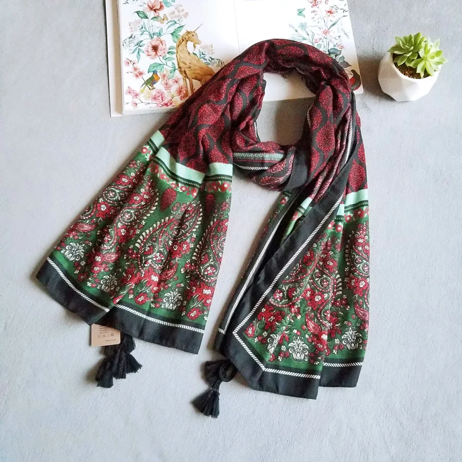 

Women Scarf Elegant Hijab Design Special Color Match Large Wrap Long Shawl Unique Design NEW 2018 [3079]