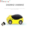 Mouse Raton 2.4GHz 1200DPI Car Shape Wireless Optical Mouse USB Scroll Mice Computer Professional For PC Laptop 18Aug2 ► Photo 1/6