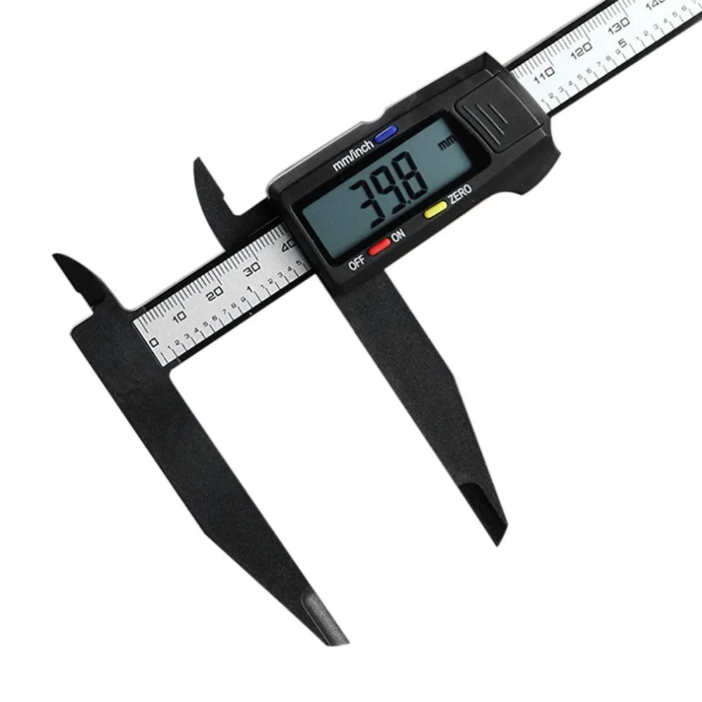 

Accurate LCD Digital Display Electronic Vernier Caliper Gauge 200MM Carbon Fiber Micrometer Measuring Tool Device Drop Shipping