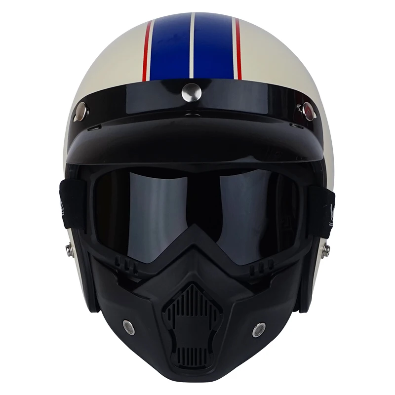 Vintage Moto Helmet