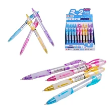 4pcs lot M G 0 38mm pressing ballpoint pen pen fruity fashion students the school office