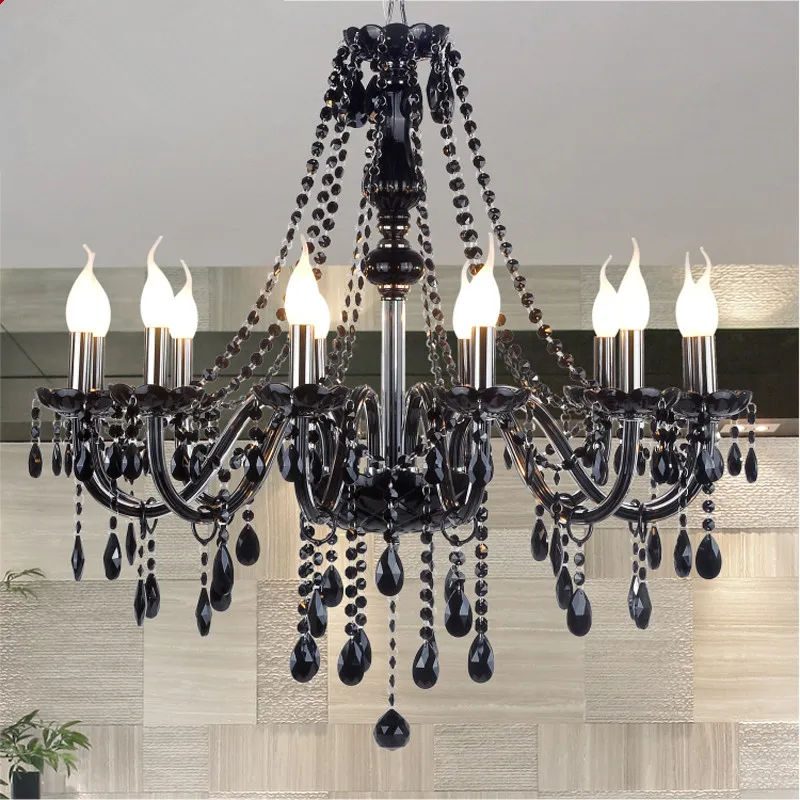 black crystal chandelier 03