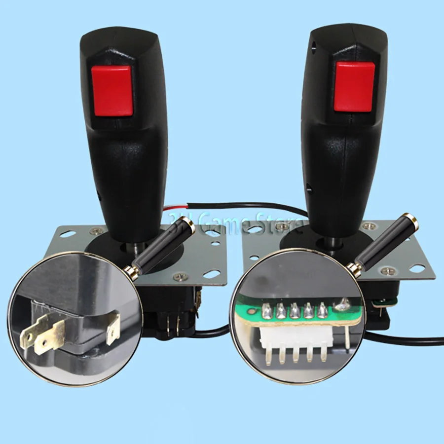 Игровой автомат джойстик симулятора полета без вибрации Запуск джойстика симулятор аркадный контроллер Джойстик