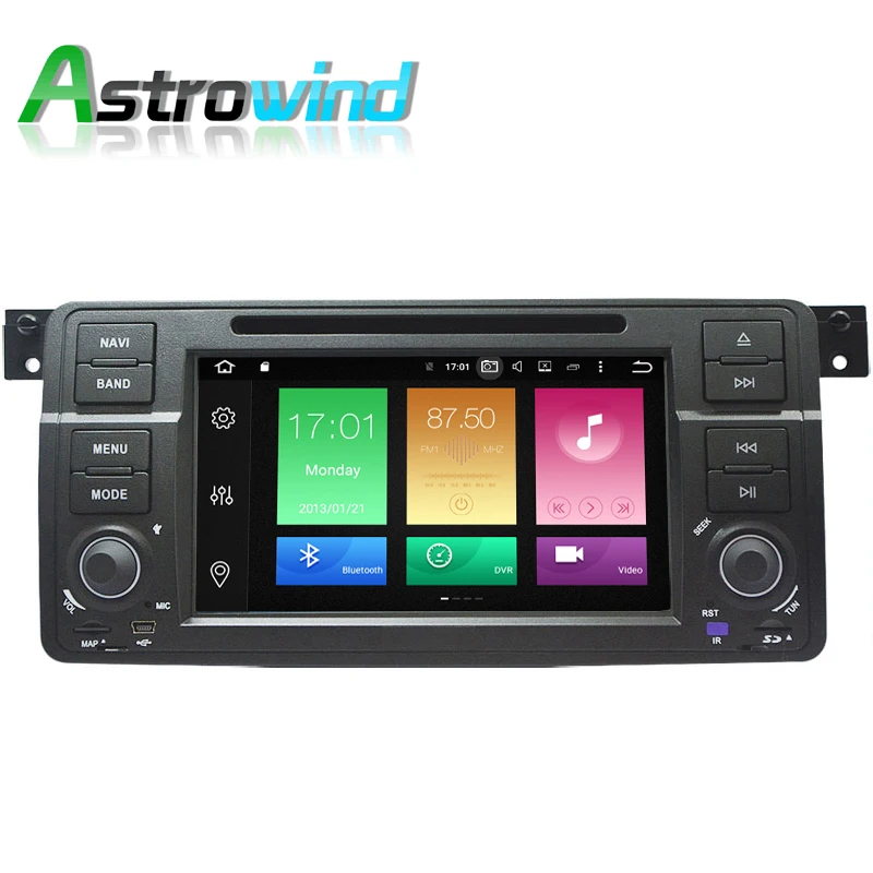 Cheap 64G ROM NO TAX  Android 9.0 For BMW E46 M3 318i 320i 325i Car DVD Navigation Auto Radio Player Multimedia Stereo GPS System 1