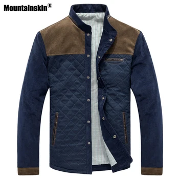 Mountainskin Spring Autumn Men s Jacket Baseball Uniform Slim Casual Coat Mens Brand Clothing Fashion Coats