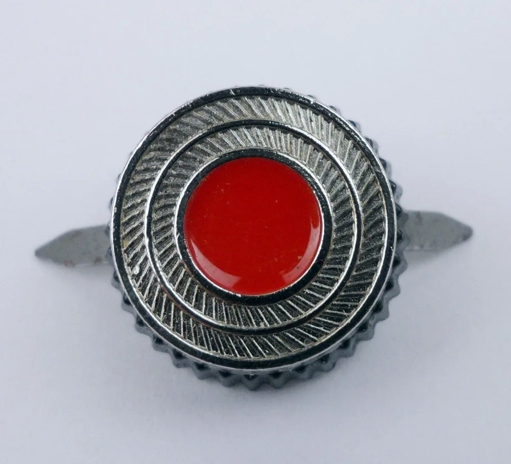 WWII GERMAN WH EM M43 FIELD HAT BADGE GERMAN MILITARY CAP BADGE PIN INSIGNIA
