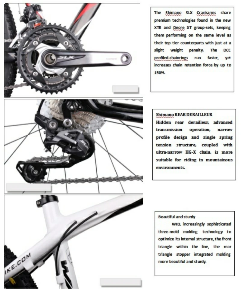 Clearance WIEL Matador 33 Speed Carbon Fiber MTB Mountain Bike 26" Ultralight  Bicycle Cycle M7000 Derailleur System MANITOU FORK 10.3kg 6