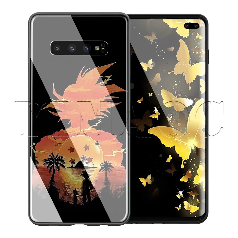 YIMAOC Dragon Ball Son Goku стеклянный чехол для samsung Galaxy S7 S8 S9 S10 Note 8 9 10 Plus A50 A10 A70 A20 - Цвет: TG3