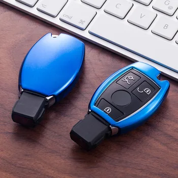 

10pcs Car Key Cover Auto Remote Key Cover Case for Mercedes A B R G Class GLK GLA w204 W251 W463 W176 key case cover