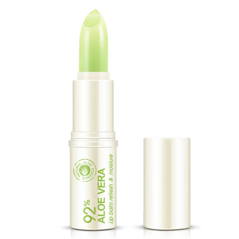 

Aloe Lip Balm Pure Natural Plant lipbalm sweet Makeup Lipsticks Moisturizing Long-lasting Lip Lines maquillage 1 pcs