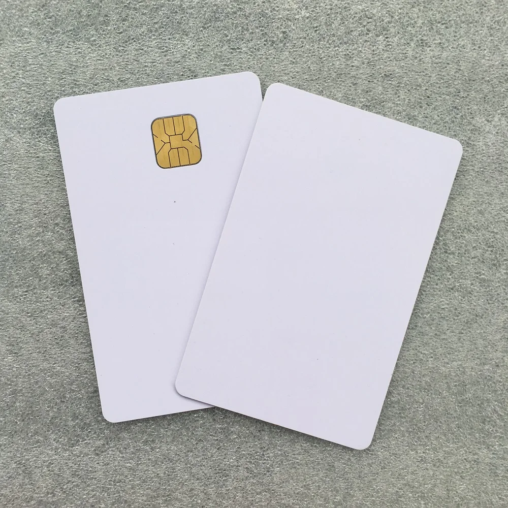 Оптовая продажа 1000 шт iso7816 16K bit Fudan24C16 ATmel24C16 пустая ПВХ Контактная смарт карта