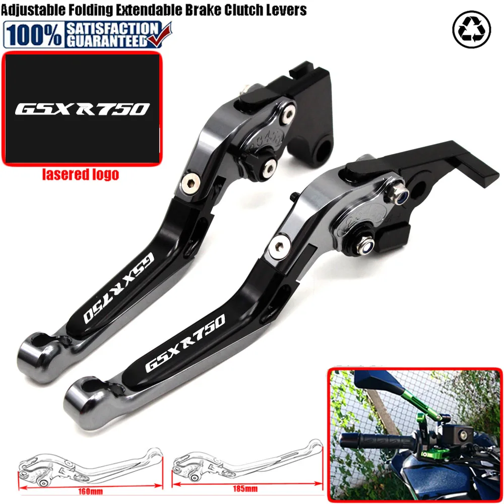 Motorcycle Adjustable Folding Extendable Brake Clutch Levers fit for