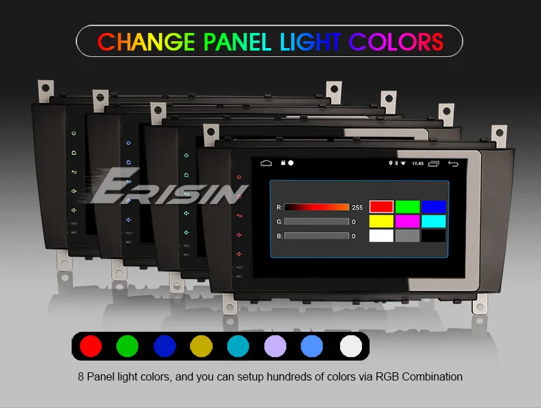 Perfect 8" Android 8.1 Oreo OS Car Multimedia Navigation GPS Radio for Mercedes-Benz CLC-Class W203 2008-2010 & CLK-Class W209 2005-2011 8