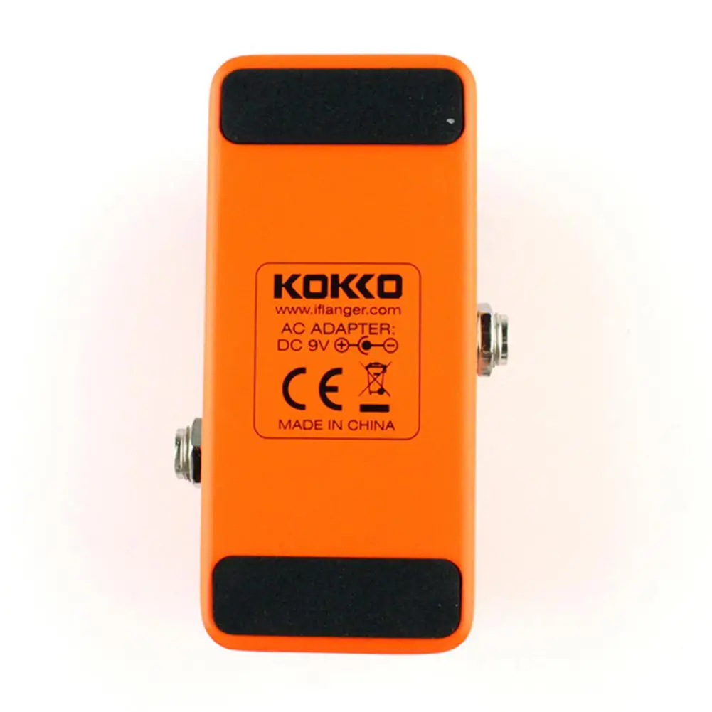 Электрогитара KOKKO Effects оранжевый винтажный аналоговый фазер для гитары ra Effect Pedal с истинным байпасом DC 9V аксессуары для гитары FPH-2