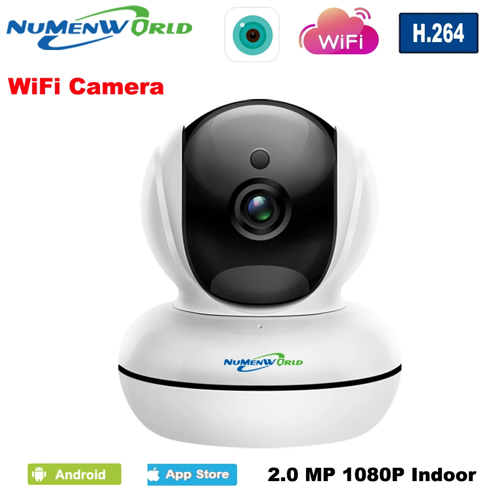 Беспроводная IP камера видеонаблюдения с функцией ночного видения 1080P Wi Fi|camera