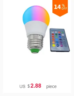 GU10 Светодиодный светильник E27 E14 110V 220V RGB прожектор лампада MR16 12V Светодиодный свет Рождество Bombillas с 24 клавишами дистанционного управления 16 цветов