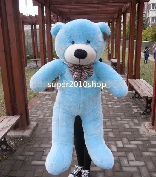 

47" Giant Huge Blue Teddy Bear Soft Plush Doll Stuffed Animal Toy Birthday Gifts Animals & Nature Hot Sale