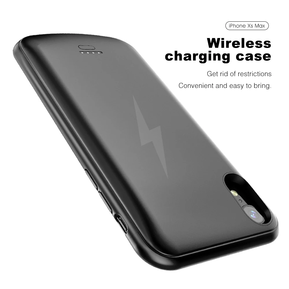 Чехол для аккумулятора power Bank для iphone X XS XR XS MAX Магнитная батарея зарядное устройство чехол для iphone 6 6s 7 8 plus Адсорбция power bank