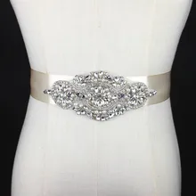 Блестящий свадебный пояс и пояса ручной работы пояса с кристаллами для свадьбы Стразы пояс для свадьбы украшение для вечернего платья